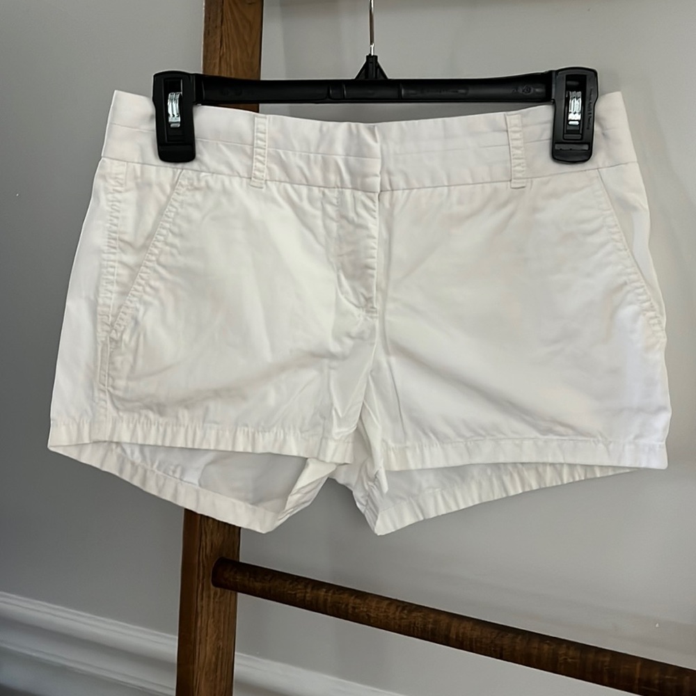 White J Crew shorts